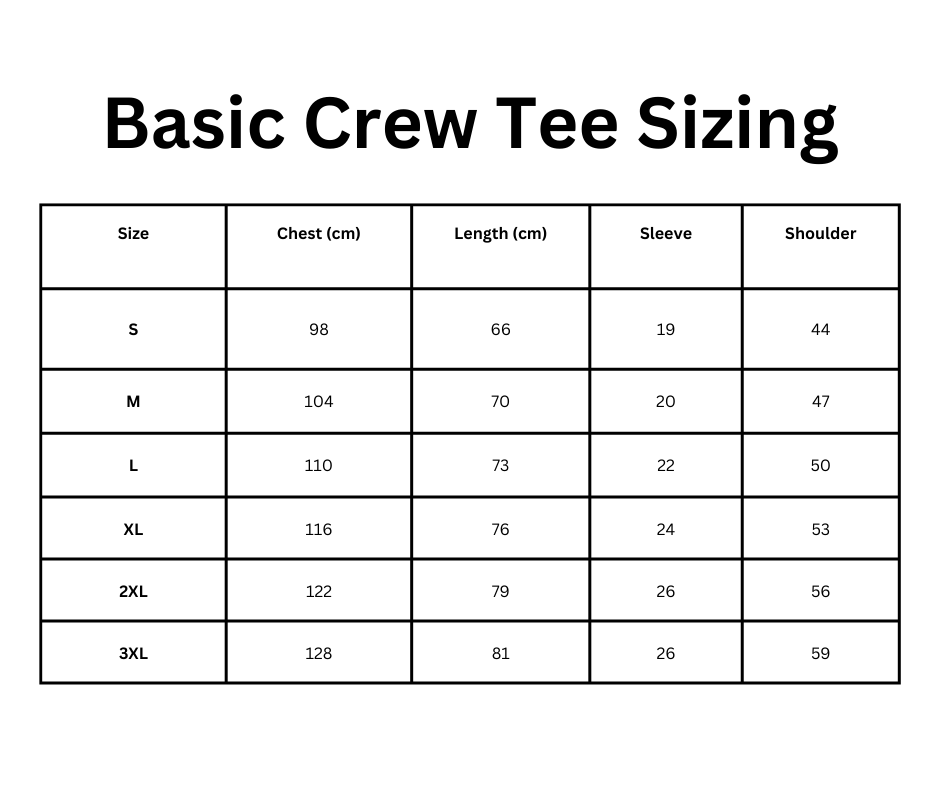 Classic Crew Tee - Navy Blue