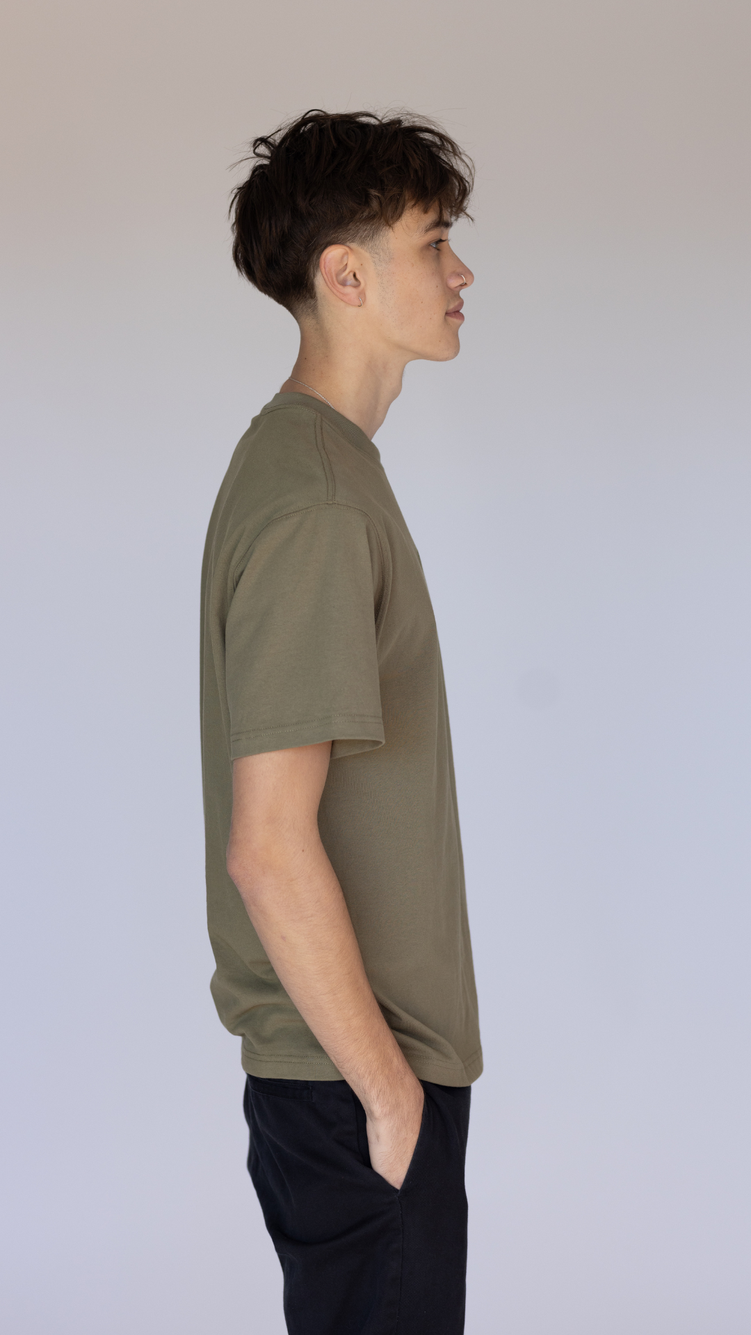 Classic Crew Tee - Olive