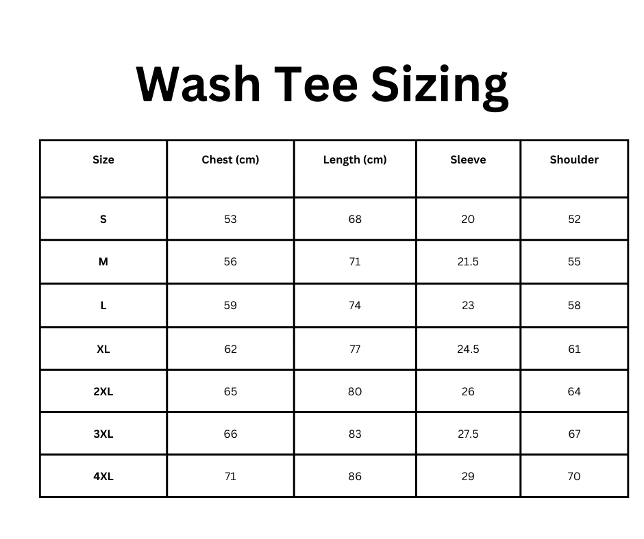 Acid Wash Tee - Blue